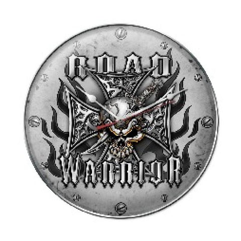 Road Warrior Metal Sign Wall Decor 14 x 14