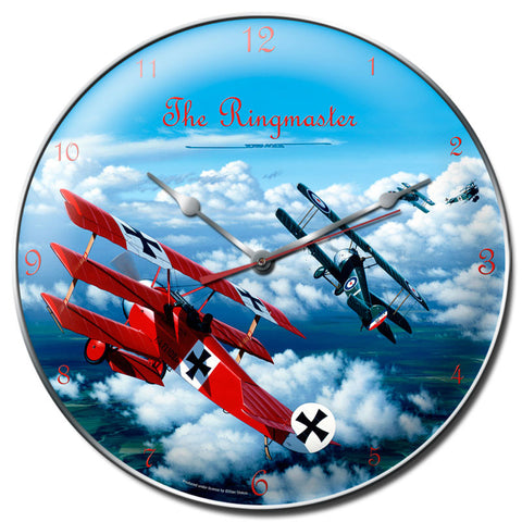 Ringmaster Metal Sign Wall Decor 14 x 14