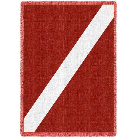 Divers Down Flag Blanket