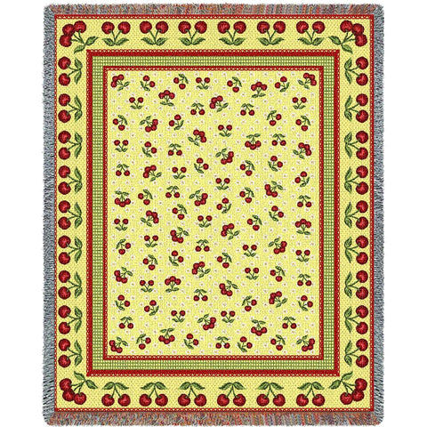 Cherries Jubilee Blanket