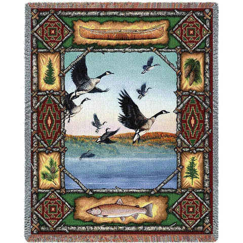 Geese Lodge Blanket
