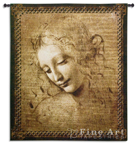 Head of a Woman Wall Tapestry