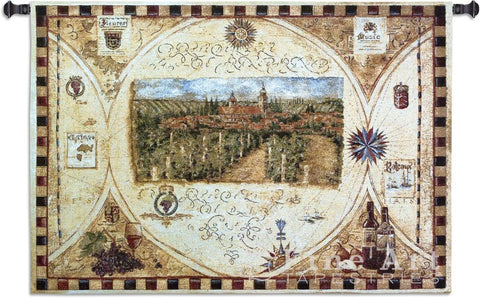 Hilltop Winery Wall Tapestry