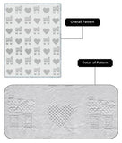 Heart and House White Natural Blanket