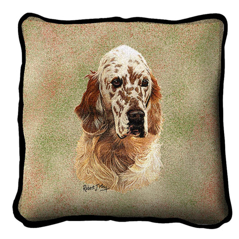 English Setter Pillow