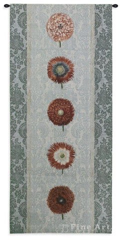 Floating Botanicals Rain Wall Tapestry