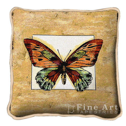 Butterfly Dragonfly II Pillow
