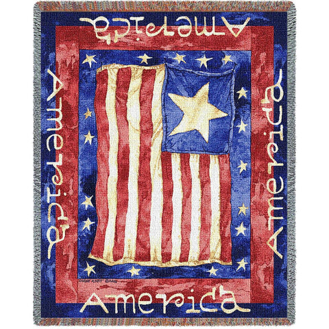 Old Glory Mini Blanket
