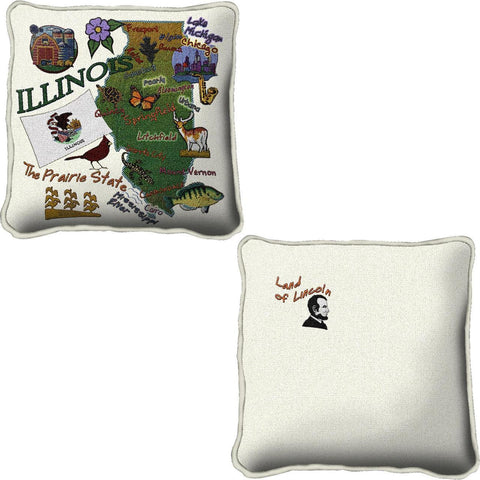 Illinois State Pillow