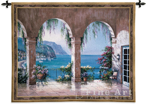 Mediterranean Arch Wall Tapestry