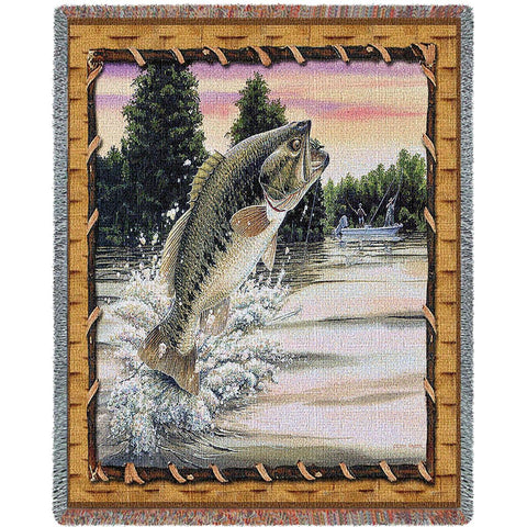 Bass Attack Blanket