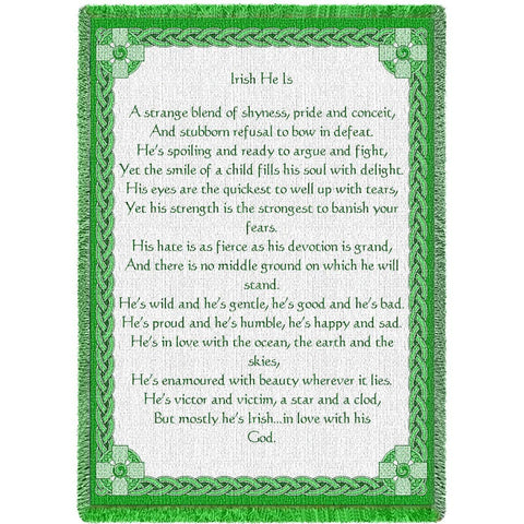 Irish He Is Blanket