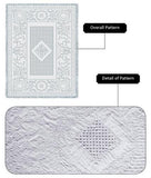 Heritage White Natural Blanket