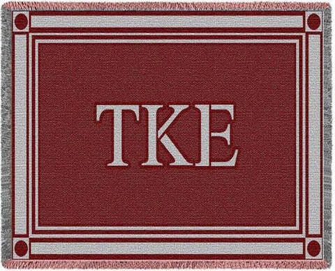 Tau Kappa Epsilon Letters Blanket