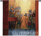 Iris Sunrise Wall Tapestry