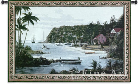 Island Paradise Wall Tapestry