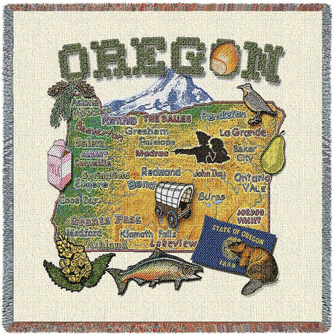 Oregon State Small Blanket