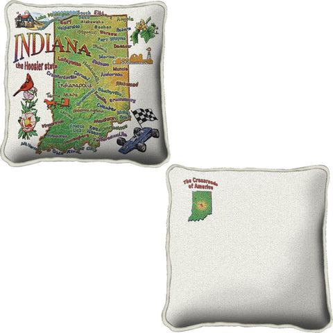 Indiana State Pillow