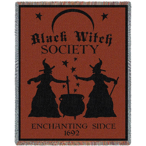 Black Witch Society Blanket