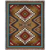 Southwest Sampler Cornflower and Red EX Large Blanket