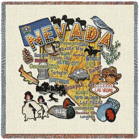Nevada State Small Blanket