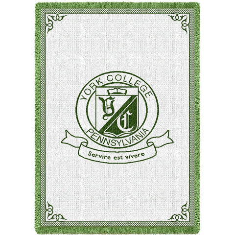 York College Seal Stadium Blanket