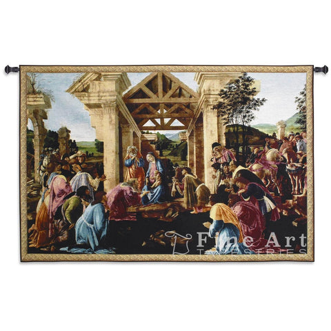 The Adoration of the Magi Botticelli Wall Tapestry