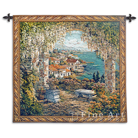 Seaview Hideaway Large Wall Tapestry