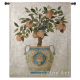 Italian Orange Tree Wall Tapestry