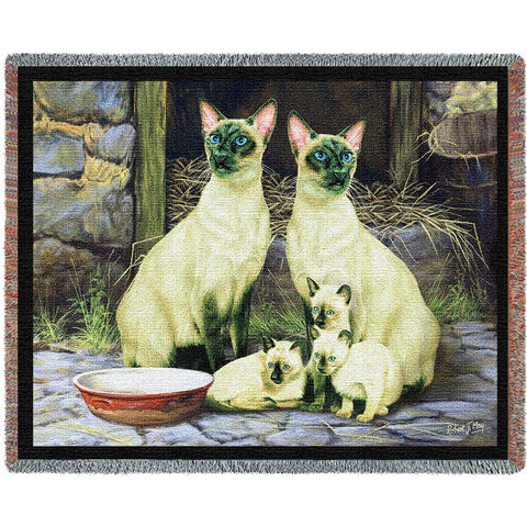 Siamese Family Blanket