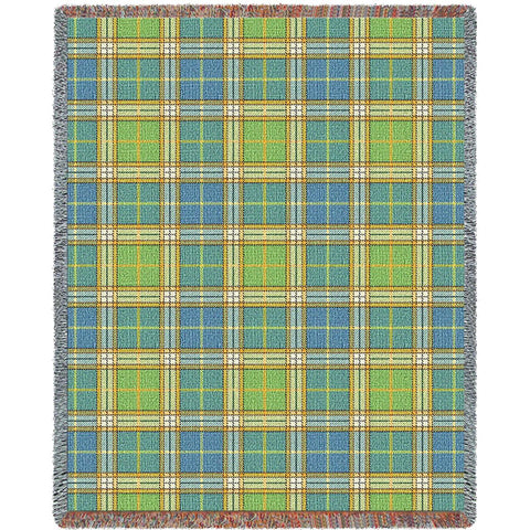 Freshwater Plaid Blanket