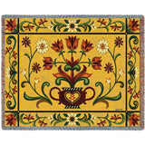 Heritage Floral Tapestry Blanket