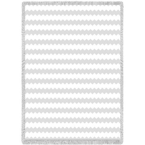 Biltmore White Natural Blanket