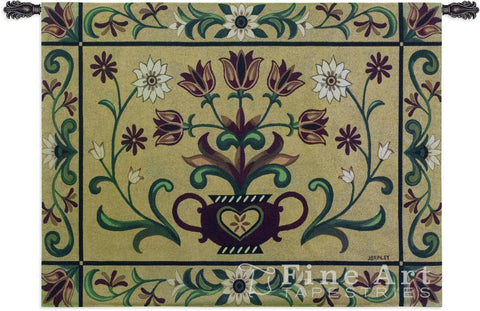 Heritage Floral Wall Tapestry