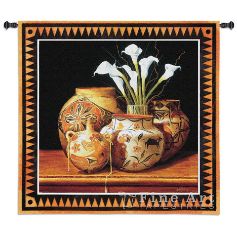 Calla And Canteen Wall Tapestry