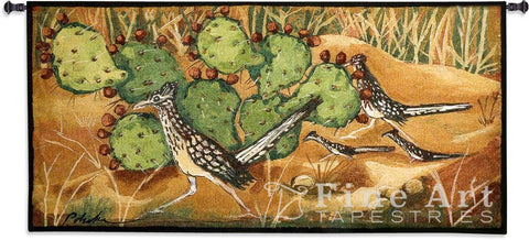 Desert Tracks Wall Tapestry