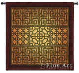 Eastern Lattice Wall Tapestry