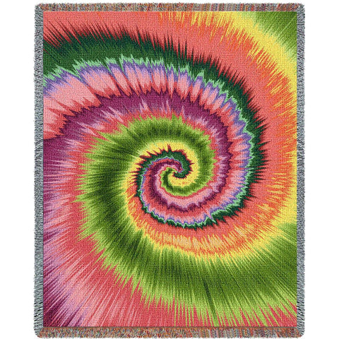 Girls Tye Dye Blanket