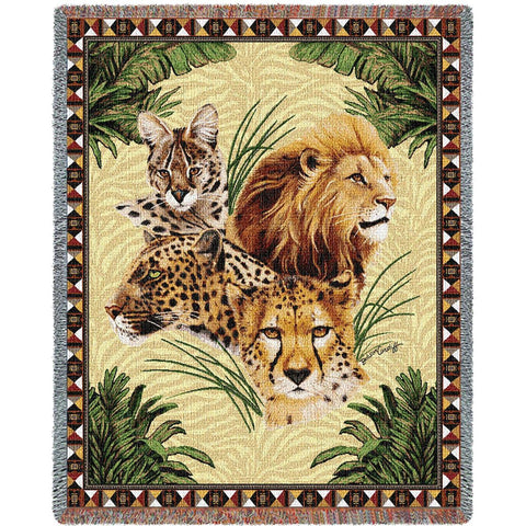 Big Cats Blanket