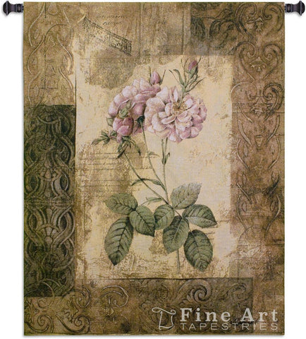 Blossoming Elegance II Medium Wall Tapestry