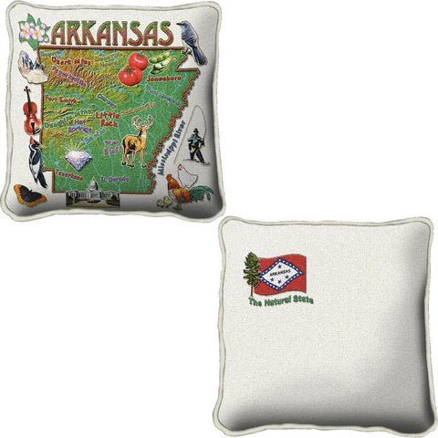 Arkansas State Pillow