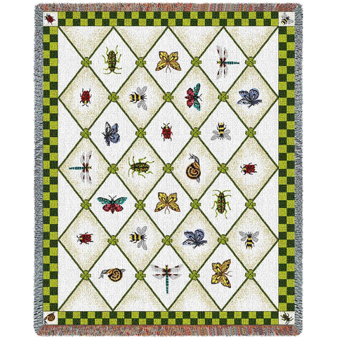 Garden Guests Blanket