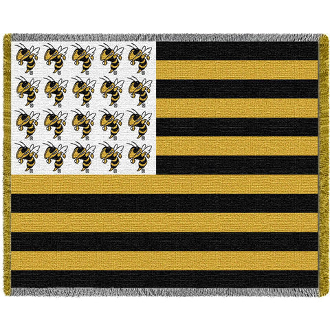 Georgia Institute of Technology Flag Stadium Blanket
