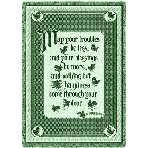 House Blessing Hunter Blanket