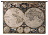 Old World Map Wall Tapestry