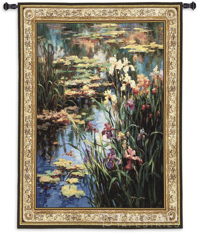 Summer Lily Small Wall Tapestry