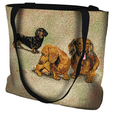 Dachshund Puppies Tote Bag