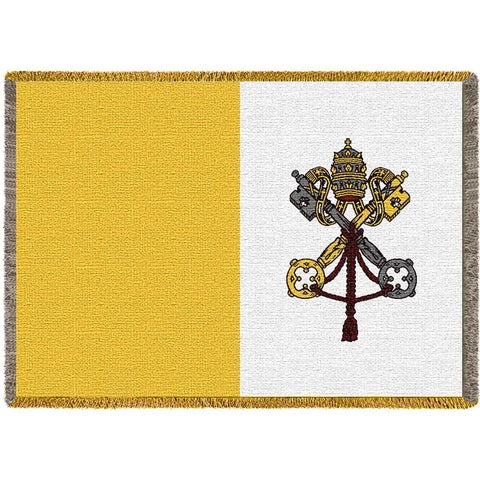 Vatican Flag Blanket