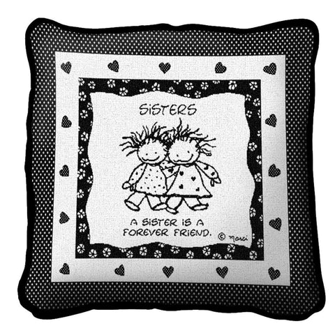 Sisters Huggin Pillow