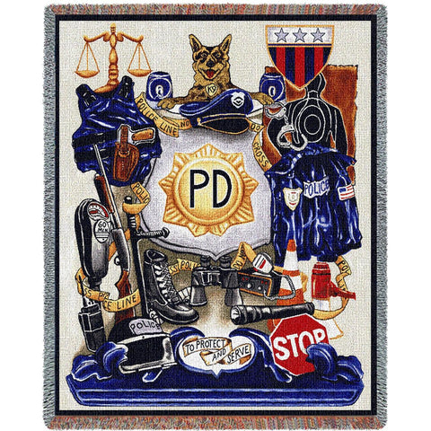 Policeman Pride Blanket